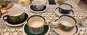 SUCCOHOMEWAREvintage中世纪复古咖啡杯礼盒搬家乔迁送人暖居伴手礼陶瓷马克杯 芬兰6杯碟勺+黑u架(礼盒装)(京东物流)快至次日达 实拍图