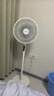 美的（Midea）【飓风节能】七叶柔风立式电风扇/家用轻音落地扇/台式小型风扇/大风力遥控定时摇头风扇 SAH35BSJ 实拍图