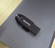 闪迪（SanDisk）64GB USB3.2 U盘 CZ550黑色 读速100MB/s 安全加密 数据恢复 学习办公电脑车载 高速大容量优盘 实拍图