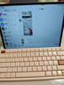 B.O.W 航世 K150 ipad蓝牙键盘鼠标套装pro带卡槽办公键鼠 男女生适用安卓ipad平板笔记本电脑无线键鼠 奶咖色【三蓝牙键盘+白鼠标】丨支持多设备连接 实拍图