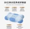 BEBEFLY儿童枕头3D云朵护脊枕 1-18岁婴幼儿小宝宝10A抑菌凉感透气护颈枕 26新款-欢乐萌熊【10A抗菌 分区护脊】 T2【2.5-6岁】巴斯夫环保枕芯/可水洗（52*30*6CM） 实拍图