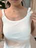 爱宝适哺乳背心吊带孕产妇免穿文胸产后喂奶衣哺乳内衣上衣M506 白色L 实拍图