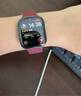 Apple/苹果 Watch S11 智能手表GPS款42毫米深空灰色铝金属表壳黑色运动型表带S/M MEUG4CH/B 实拍图