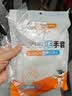 特美居一次性手套200只 袋装抽取式手套 加厚防漏塑料PE手套厨房食品 实拍图