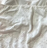 ubras刘雯同款小雏菊吊带背心女夏季薄款带胸垫蕾丝内衣女新款上衣 本白色【浪花领】 M （A-C杯） 实拍图