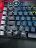 美商海盗船 (USCORSAIR) K100 RGB 光轴 机械键盘 游戏键盘 有线连接 全尺寸 黑色 OPX光轴 实拍图