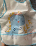 贝瑞加（Babyprints）围兜3-6岁儿童罩衣中大童吃饭宝宝围嘴防溅水油反穿2件 恐龙幻想 实拍图