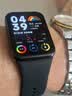 Smorss适用小米手环10Pro/9Pro/8Pro液态硅胶表带红米手表Watch6/5/4表带Redmiwatch6/5/4手表替换腕带黑 实拍图