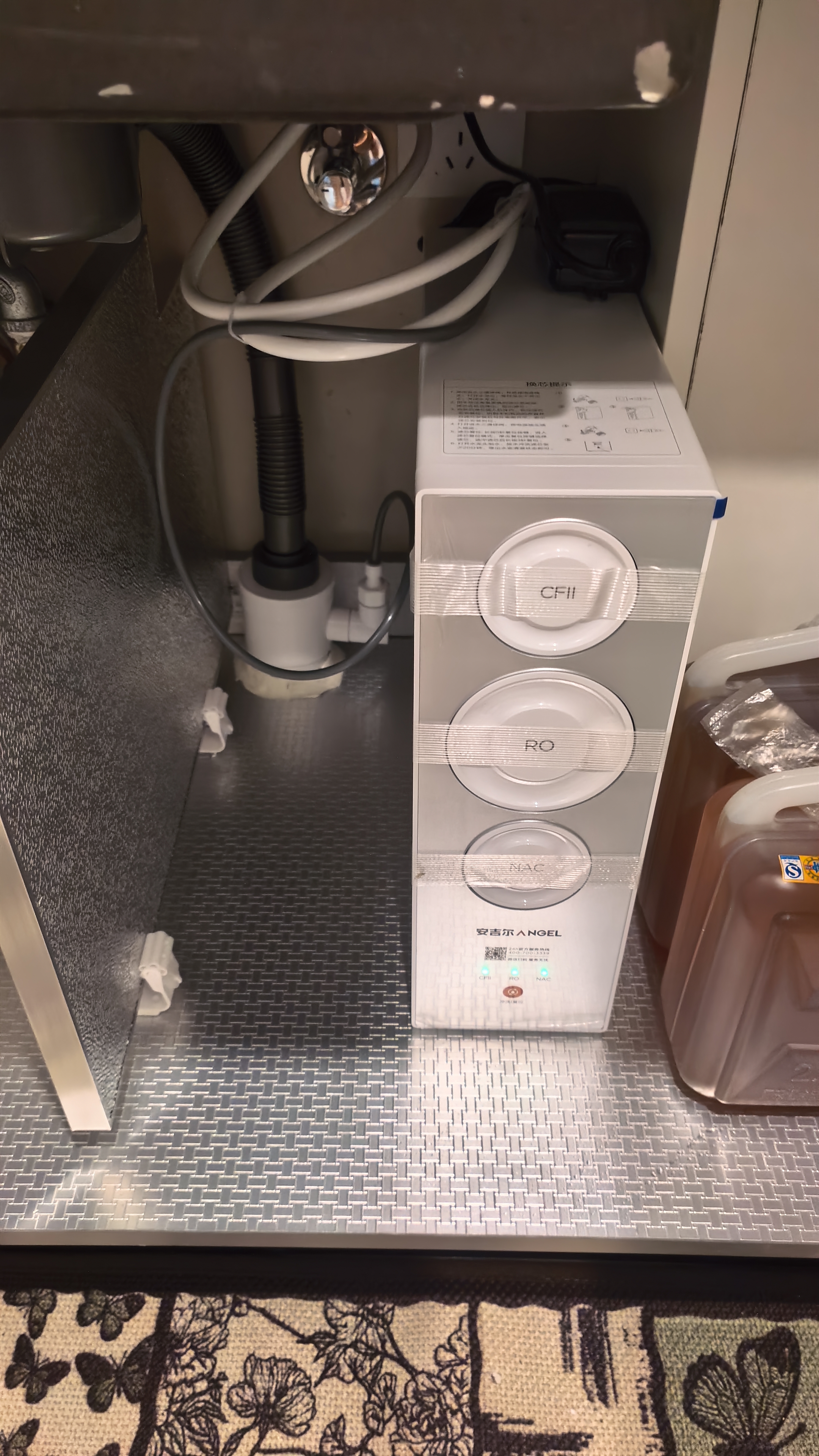 安吉尔净水器家用直饮【肖战代言】【官方直营】魔方2代1500超薄机身APCM去除菌 长效反渗透  厨下净水机 【热销18万+台】航天除菌净水器 实拍图