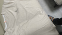 宜而爽男士睡衣男夏季薄款棉套头短袖短裤宽松休闲印花家居服套装送男友 实拍图