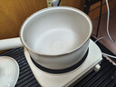 美的（Midea）电煮锅 小电锅 电蒸锅 电火锅 电热锅 分体式可拆洗 2.6L学生宿舍多功能锅 泡面锅 XZC2061 配蒸笼 实拍图