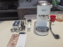 德龙（Delonghi）半自动咖啡机家用小型 意式15Bar泵压冷萃咖啡 软触屏手动奶泡自动停流金属机身 吉拉朵系列 EC890 .W氧气白 即时加热 自动关机 专业蒸汽细杆拉花 实拍图