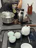 金灶（KAMJOVE）全智能自动上水电热水壶电茶壶全自动上水壶电茶炉烧水壶茶具茶台烧水壶全自动一体 K9 0.9L 不锈钢色 实拍图