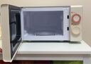 美的（Midea）小滋味系列微波炉变频家用小型奶油风百搭复古转盘式一级能效低频轻音20L（M2H1） 实拍图