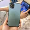 Ekakashop适用苹果11手机壳iphone11保护套magsafe磁吸全包超薄防摔硬壳AG闪电商务男女款 暗夜绿 实拍图