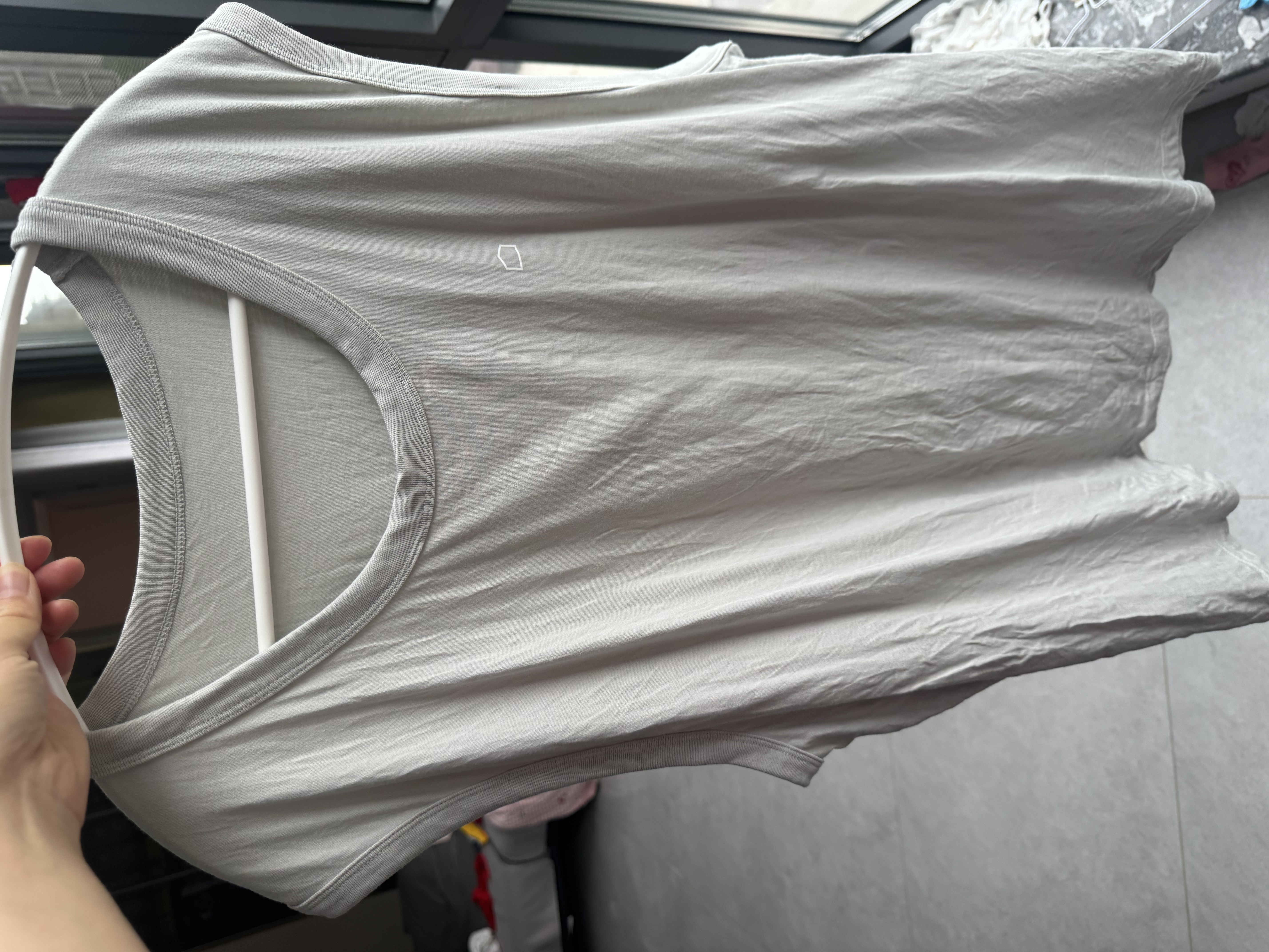 蕉内棉棉301H男士背心100%纯棉宽肩全棉家居服春夏季无袖无侧缝睡衣 实拍图