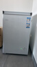 海尔（Haier）100L单温冰柜小型家用小冰柜减霜一级能效冷藏冷冻转换深冷冷柜小冰箱BC/BD-100GHW9D价保618 实拍图