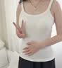 爱宝适哺乳背心吊带孕产妇免穿文胸产后喂奶衣哺乳内衣上衣M506 白色L 实拍图