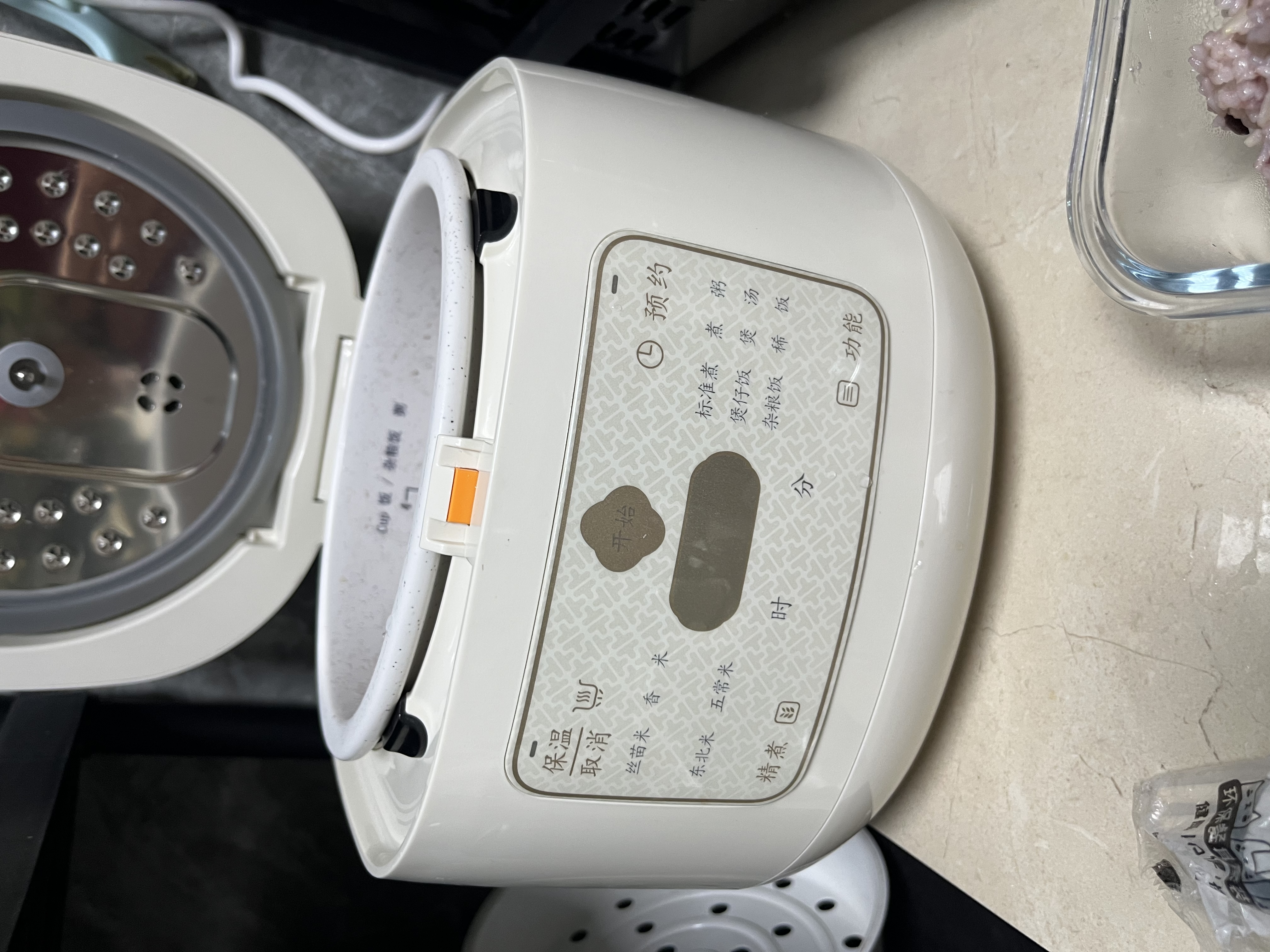 天际（TONZE）电饭煲 家用陶瓷内胆不粘饭煲 大升数智能预约2升微压电饭锅多功能2-3人煮粥蒸米饭锅 BYQC22B20GC 实拍图