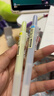 点石按动荧光笔小清新简约透明彩色划重点记号笔淡彩色学生标记绘画笔开学季805s荧光系6支装 实拍图