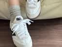 NEW BALANCE NBRC42官方运动鞋男鞋女鞋夏季百搭休闲运动板鞋薄底鞋德训鞋 白色/灰白色 URC42LA 41.5 (脚长26cm) 实拍图