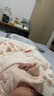 全棉时代宝宝护肚围纯棉婴儿肚兜护肚脐带防着凉2条 白+黄色 17.5x17cm 实拍图