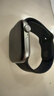 Apple/苹果 Watch S11 智能手表GPS款46毫米深空灰色铝金属表壳黑色运动型表带M/L MEVP4CH/B 实拍图