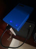 纽曼（Newsmy）1TB 移动硬盘机械 双盘备份 清风Plus系列 USB3.0 2.5英寸 宝石蓝 海量存储 手机连接 格纹设计 实拍图