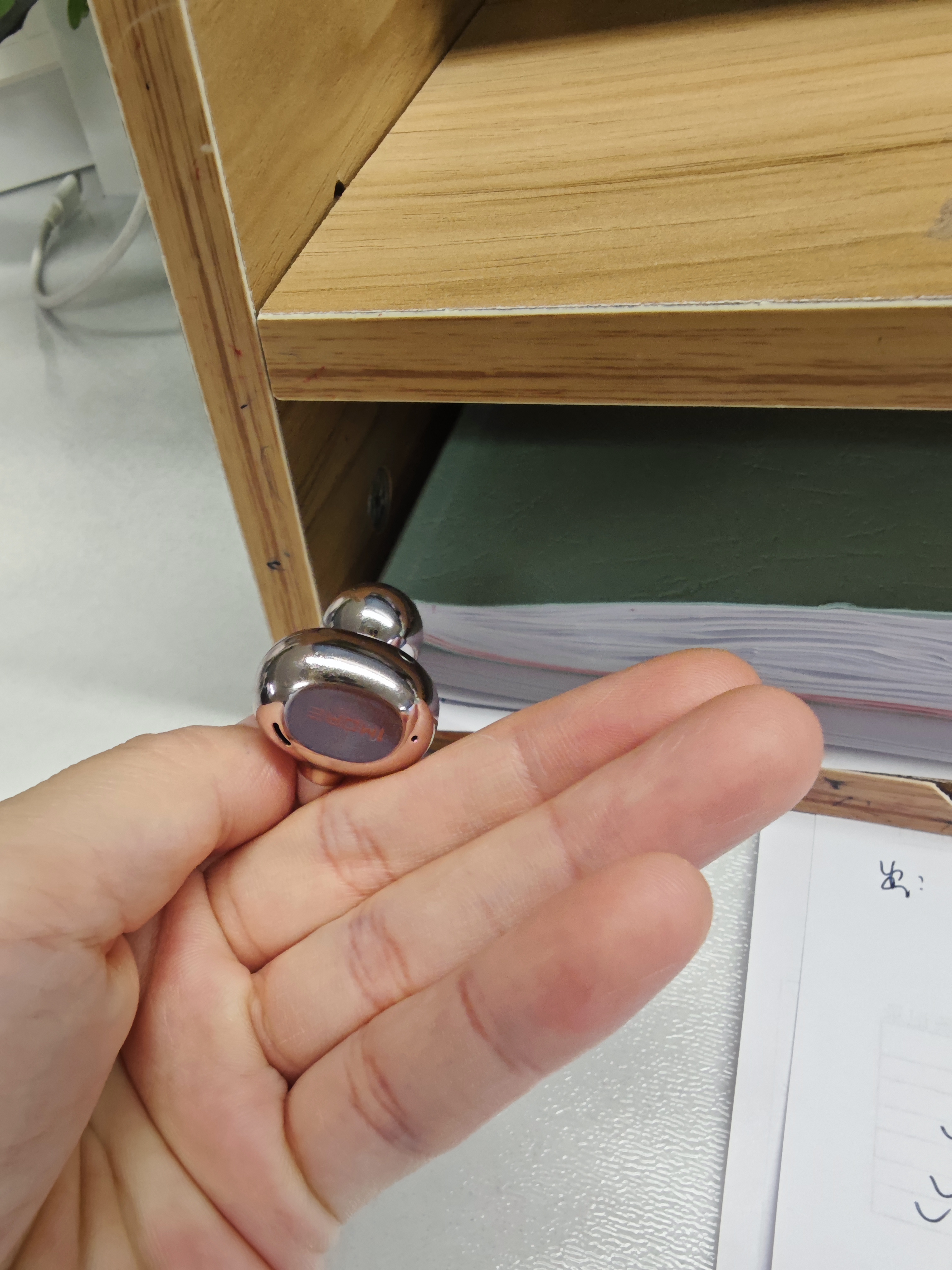 万魔（1MORE）【周杰伦推荐丨礼物】S20Pro蓝牙耳机耳夹式运动不入耳开放式耳机超长续航香槟金蝴蝶耳饰礼盒装 实拍图