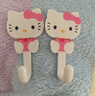 【首购惊喜礼】固定晾衣钩挂钩hellokitty家用重量粘钩无痕装饰 凯特猫挂钩1个 实拍图