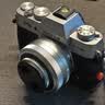 铭匠AF 27mm F2.8自动镜头人文街拍大光圈人像定焦小饼干挂机镜头适用富士X索尼E卡口尼康Z微单 银色 富士x口 实拍图