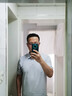 网易严选男式冰感短袖POLO衫 商务休闲两穿半袖上衣 吸汗透气5A抑菌 A款凉感抑菌-浅灰色 L 实拍图