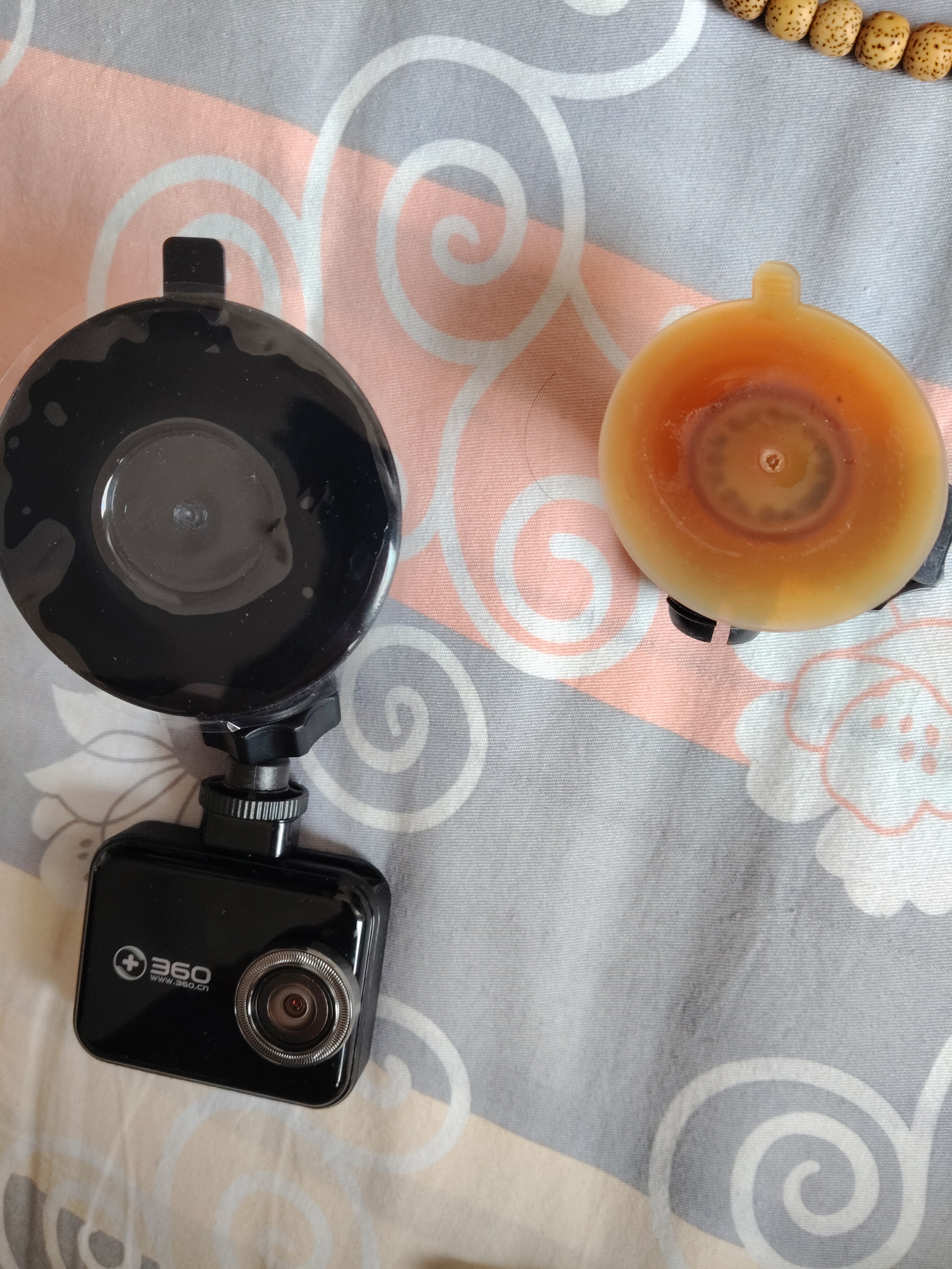 梅萨斯行车记录仪支架升级大吸盘360一代j501j501C专用底座固定架子配件 98%这款接口 实拍图