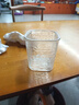 高颜值锤纹杯初雪玻璃杯日式家用水杯威士忌酒杯方形杯子简约 初雪杯 200ml 鱼鳞透明 实拍图