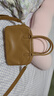 CHARLES&KEITH[折扣]纯色手提波士顿包斜挎包女士生日礼物送女友CK2-30271398 Toffee中褐色 M 实拍图