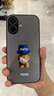 梦想可嘉适用苹果17手机壳 iphone17保护套镜头全包防摔超薄磨砂时尚创意个性小熊男女款 石墨灰 实拍图