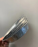 美进家空气炸锅专用锡纸盘205mm50只烤箱铝箔碗加厚烘焙工具铝箔纸圆形 实拍图