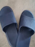 绚初拖鞋男夏季居家浴室防滑简约室内软底情侣家用洗澡凉拖女 浪漫拖 藏青 40-41 (适合39-40码穿) 实拍图