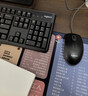 罗技（Logitech）MK120 键鼠套装 有线键鼠套装 办公键鼠套装 电脑键盘 USB即插即用 全尺寸 黑色 实拍图