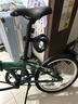 大行（DAHON）经典D6折叠自行车20英寸6速成人休闲单车 KBC061 墨绿色 20英寸 实拍图