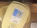 特百惠（Tupperware）思丽康饭盒1L学生上班族带饭便携午餐分格可微波炉 奶黄色 实拍图