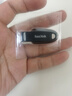 闪迪（SanDisk）128GB USB3.2 U盘 CZ550黑色 读速100MB/s 安全加密 数据恢复 学习办公电脑车载 高速大容量优盘 实拍图