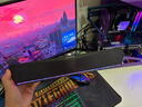 COLORFIRE七彩虹电脑音响音箱桌面电竞游戏无序RGB台式机笔记本低音炮有线喇叭3.5mm接口圣诞礼物CF100 黑色 实拍图