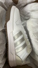 adidas ENTRAP美式校园风运动少年感复古篮球风板鞋男女阿迪达斯 白色/暗银金属/树脂黄   40 实拍图