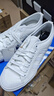 adidas NIZZA PLATFORM厚底增高运动帆布鞋女阿迪达斯三叶草 白   40 实拍图