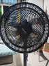 美的（Midea）电风扇家用落地扇空调伴侣台式桌面小风扇七叶台地两用轻音节能大风量客厅宿舍广角送风易拆洗摇头 黑色按键丨百万爆款单品 实拍图