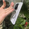 图拉斯支点壳O1S【奢级皮革丨磁吸支架】 适用华为MateX7手机壳x6折叠屏X5典藏版全包中轴保护真素皮超薄 【全透明】 X7/X7典藏版【通用】 实拍图