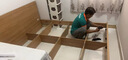 全友家居 北欧原木风次卧室家用双人床1.5米x2米现代简约板式大床家具 实拍图