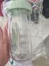 COOKSS水杯塑料杯大容量运动水杯男女户外健身水杯带滤网600ml 实拍图