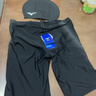 美津浓（MIZUNO）泳裤男士防尴尬大码长款5分裤专业速干抗氯游泳衣装备B1127黑2XL 实拍图